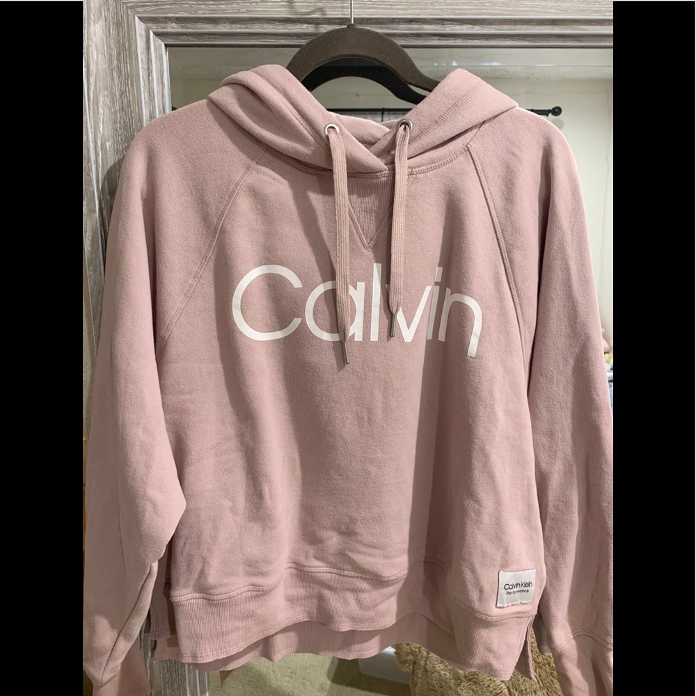 Calvin Klein Performance Mauve Hoodie